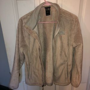 Grey/Cream North Face Jacket